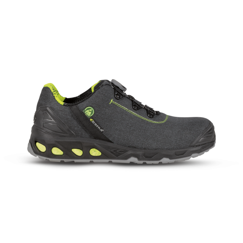 SKO COFRA LUX S3 ESD GREEN FIT 45