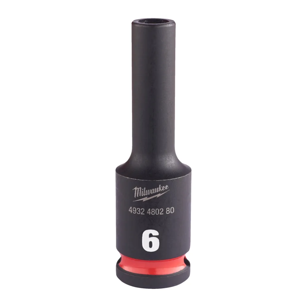Milwaukee 4932480287 Krafthylsa 3/8", SHOCKWAVE, djup 13 mm