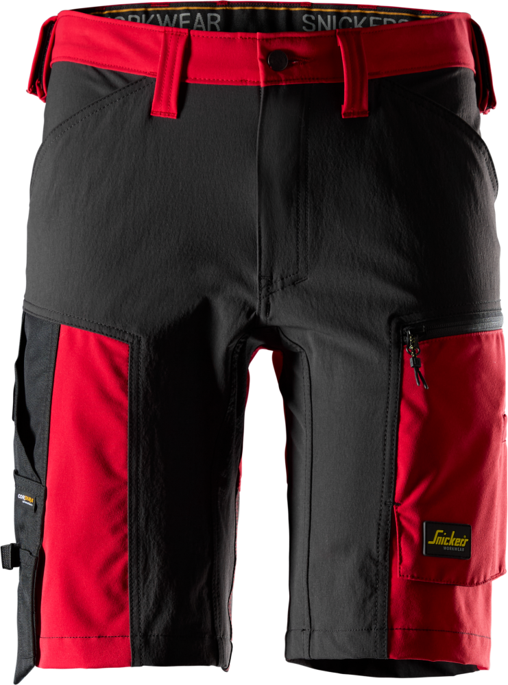 STRETCHSHORTS AW CHILI/SVART STL 52