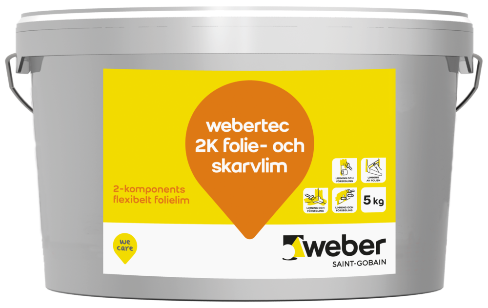FOLIE&SKARVLIM WEBER TEC 2K VIT 5KG