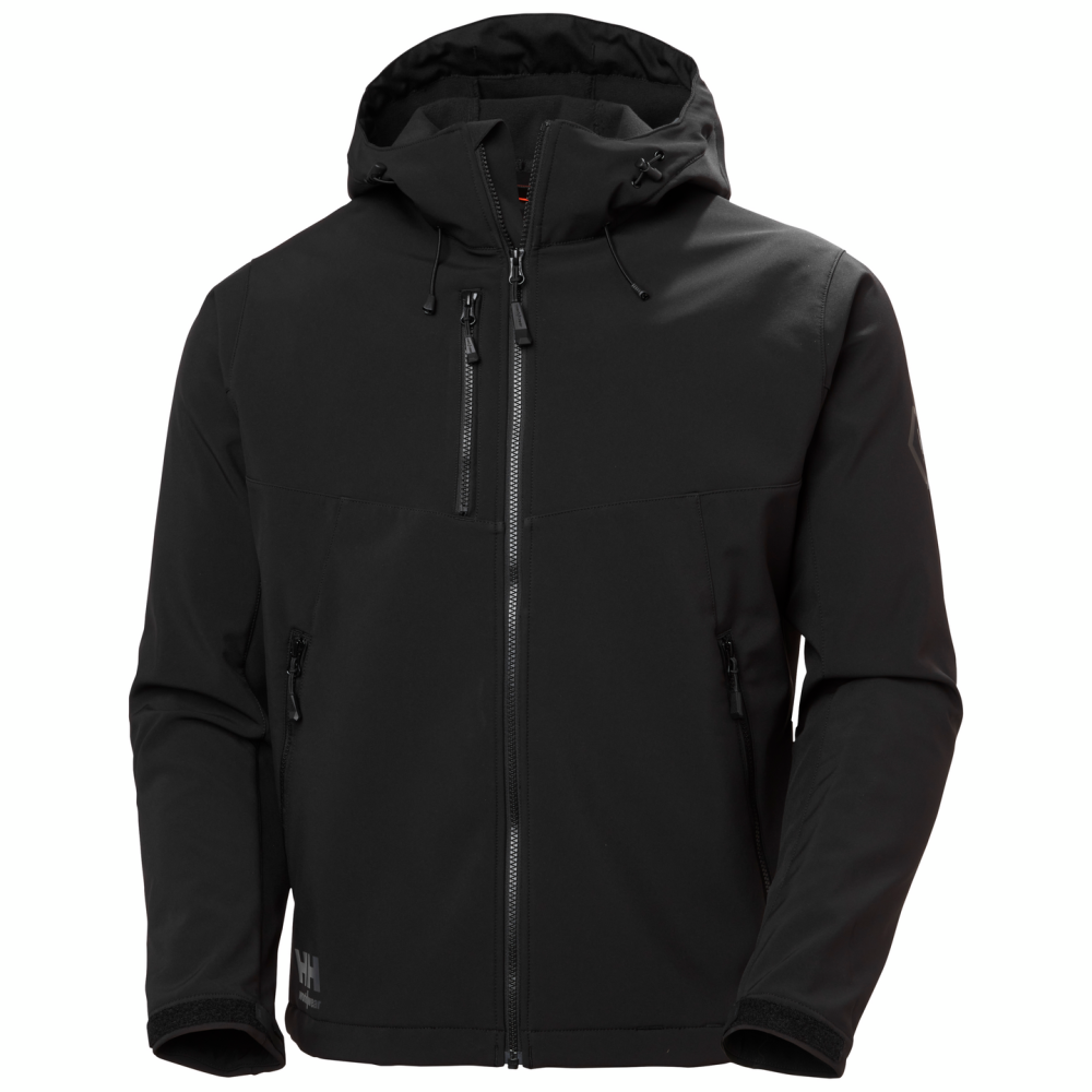 SOFTSHELLJACKA 74140 CHELEVO 2 993 SVART 2XL