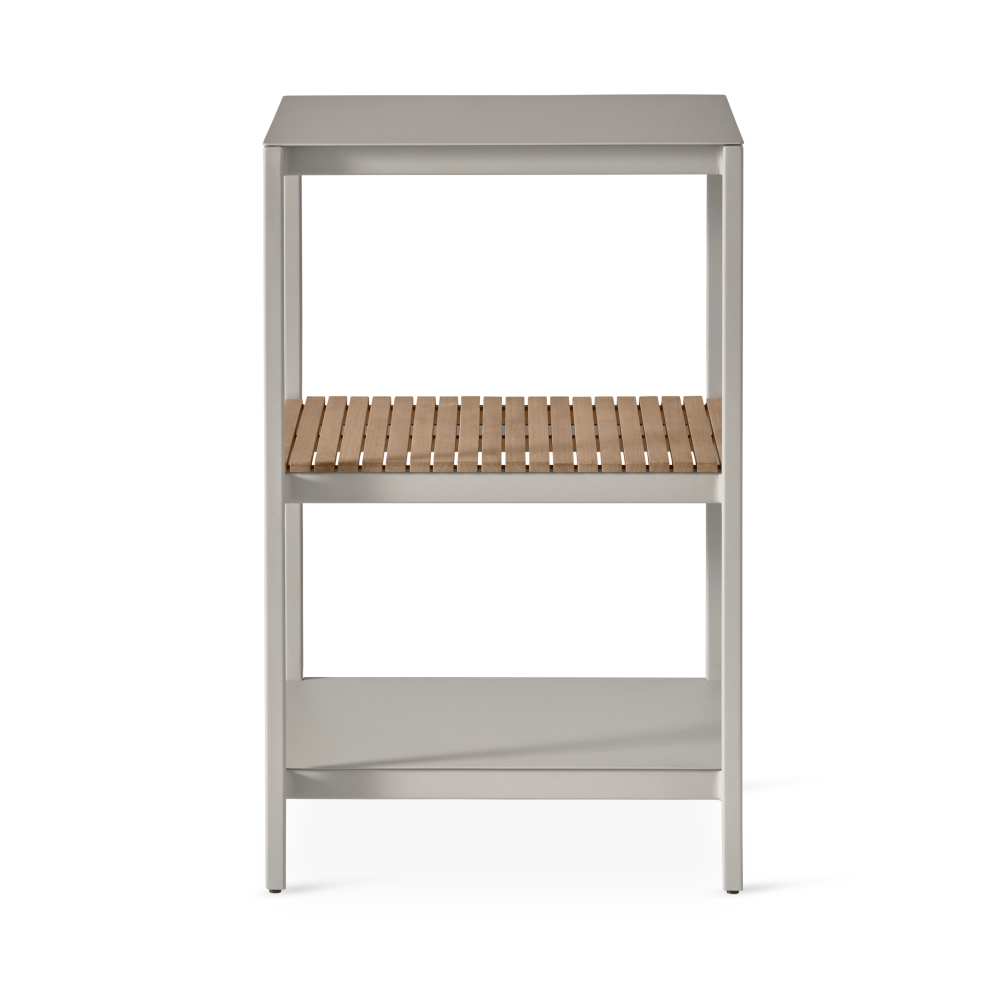 Vipp740 Open-Air köksmodul small, Warm grey, 59x59x93 cm