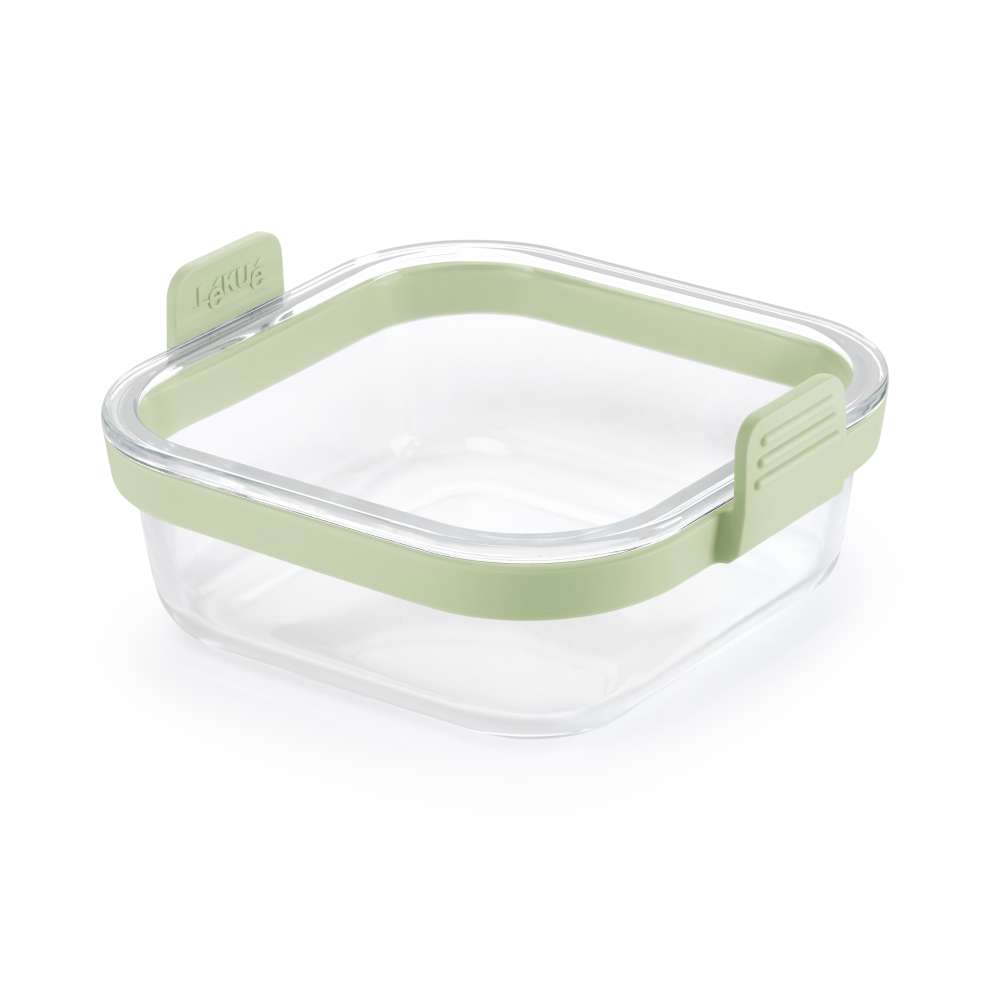 Lékué Air fryer fyrkantig glasform, Transparent