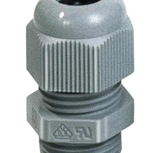 Rutab 1476115 Förskruvning IP68, grå, med tätningsring M32 x 15-21 mm