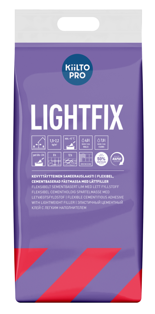 FÄSTMASSA KIILTO PRO LIGHTFIX 15KG