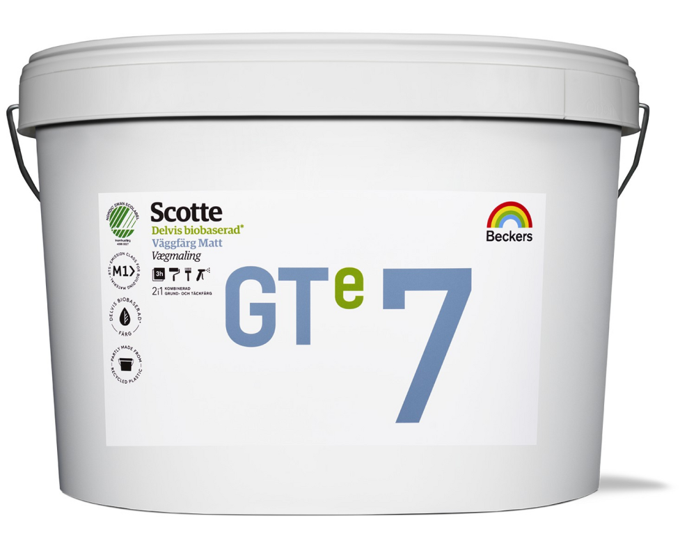 SCOTTE GTE 7 VIT/BAS A 3,6L VÄGGFÄRG