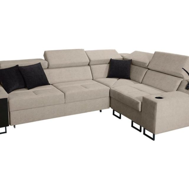 Seginus Hörnbäddsoffa 4-sits 210x127
