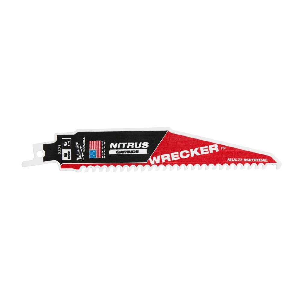 Milwaukee TCT WRECKER NITRUS Tigersågblad 6T, 5-pack 150 mm - Bild 2