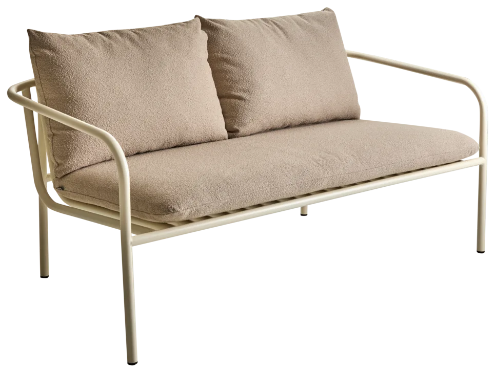 Brafab Bendt Soffa 2-sits Peach/Teddy Beige - Bild 2