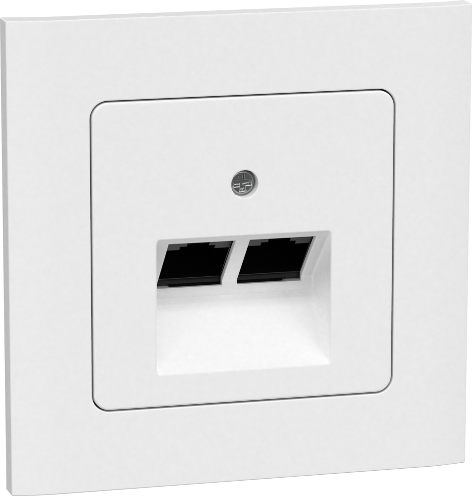 DATA/TELEUTTAG GELIA CONNECT 2 HOME, 2XRJ45 INF VIT