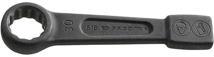 Facom 51B.85 Slagringnyckel brunerad polygon 85mm
