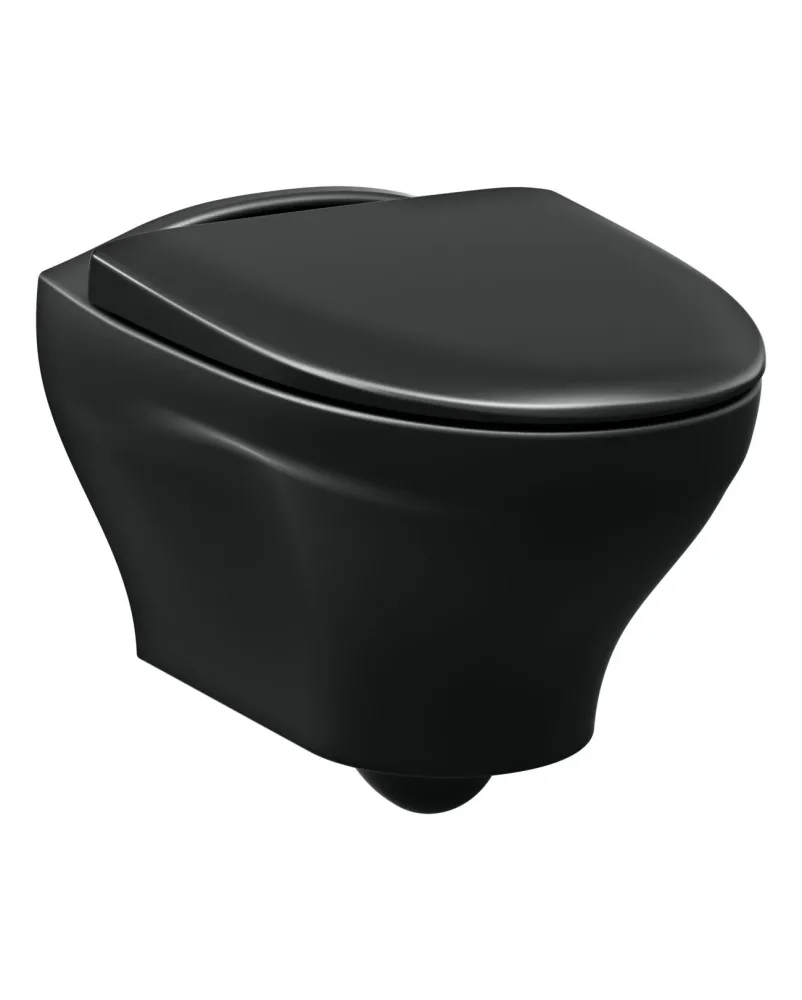 Gustavsberg Estetic 8330 WC-skål matt svart