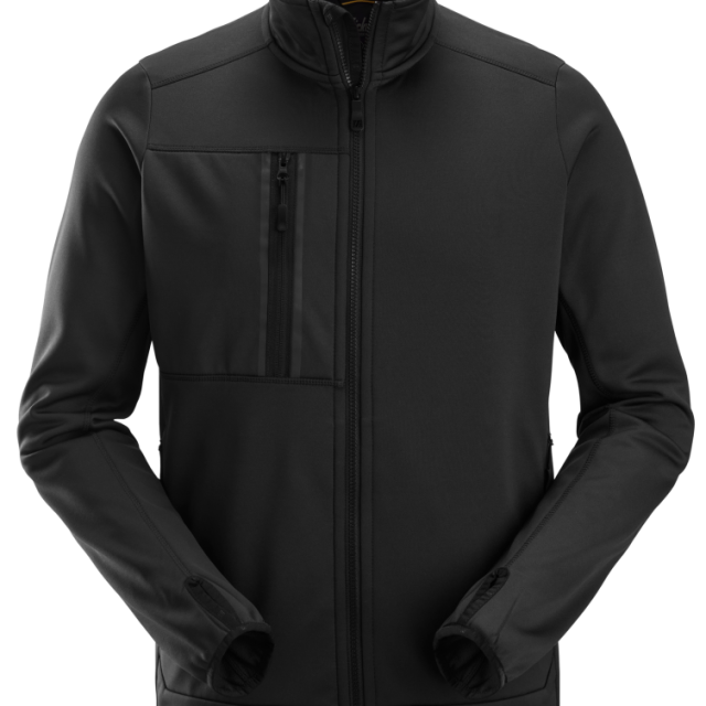 FLEECEJACKA SNICKERS WORKWEAR SVART L