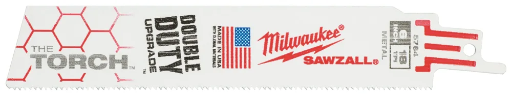 Milwaukee TORCH Tigersågblad 18T, 5-pack 150 mm - Bild 2