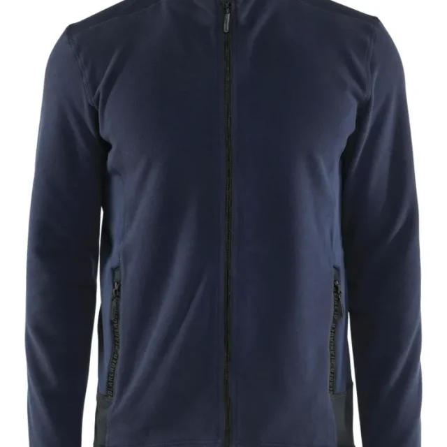 Blåkläder 476510109996XS Fleecejacka svart/mellangrå Svart/mellangrå