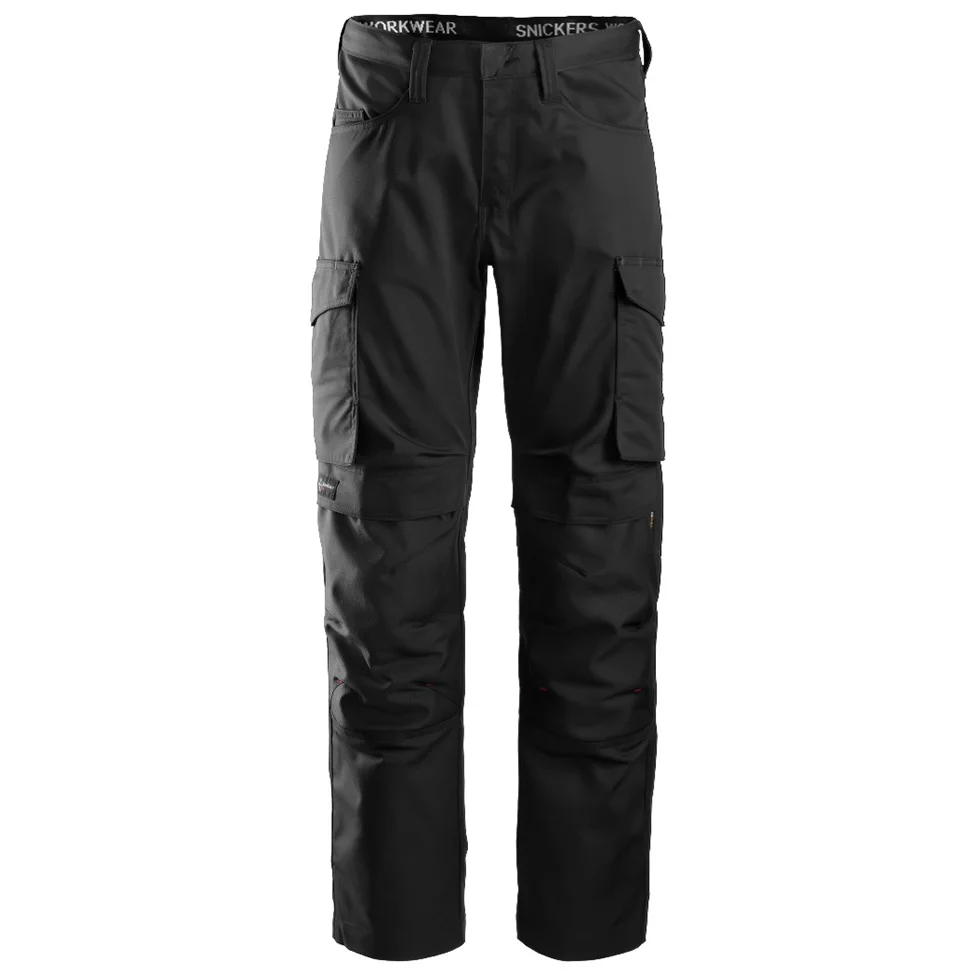 Snickers Workwear 6801 Arbetsbyxa stålgrå, knäskyddsficka Stålgrå