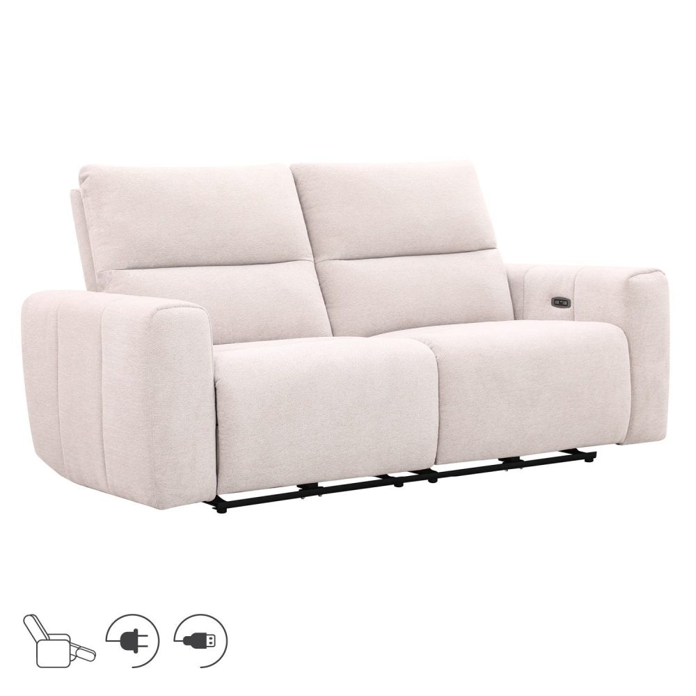Reclinersoffa Ödmark 3-sits med elektrisk mekanism