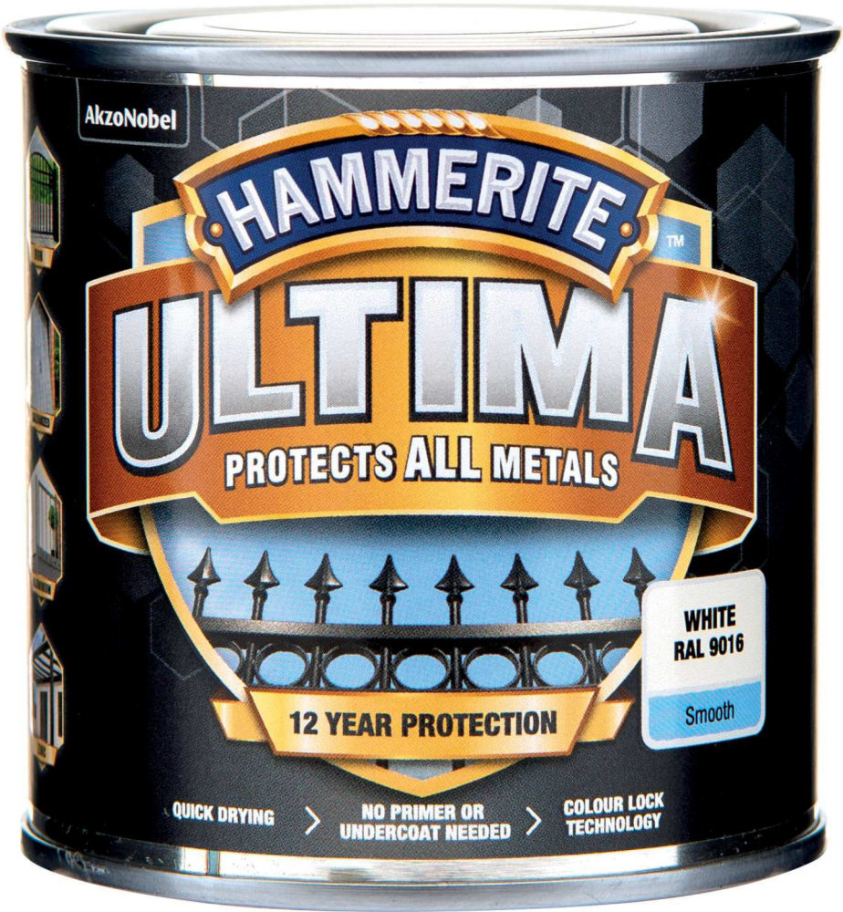 SLÄTLACK HAMMERITE ULTIMA VIT 250ML