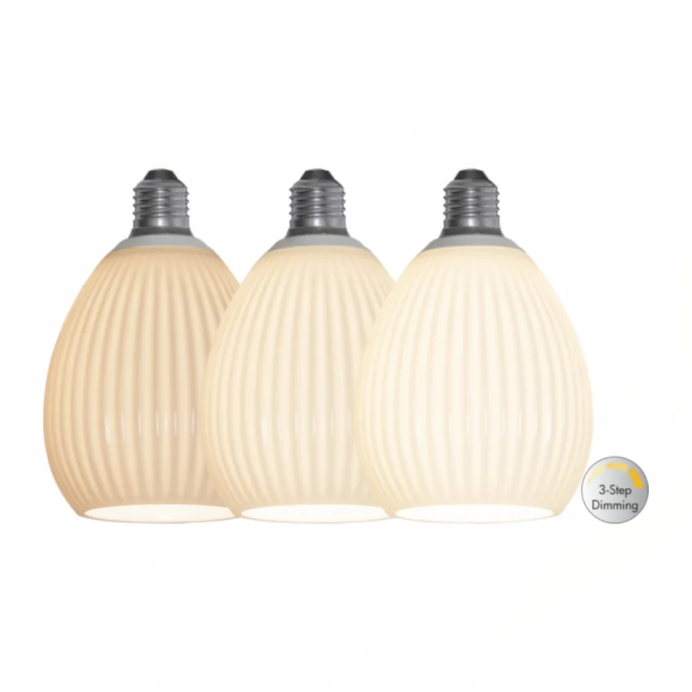 Led Lampa Decoled Dream Glas Vit E27 - Bild 3