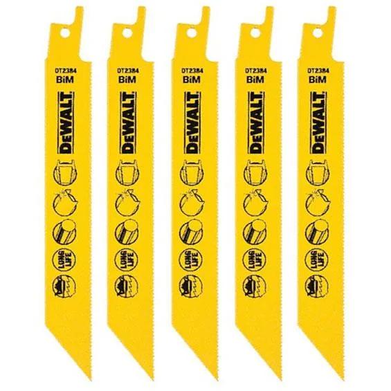 Dewalt DT2384 Tigersågblad 5-pack