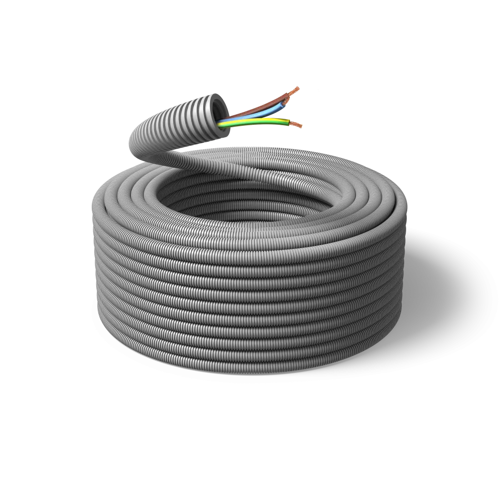 PM FLEX FQ Installationskabel fördragen, 100 m 3G2.5 mm², ytter-Ø16 mm