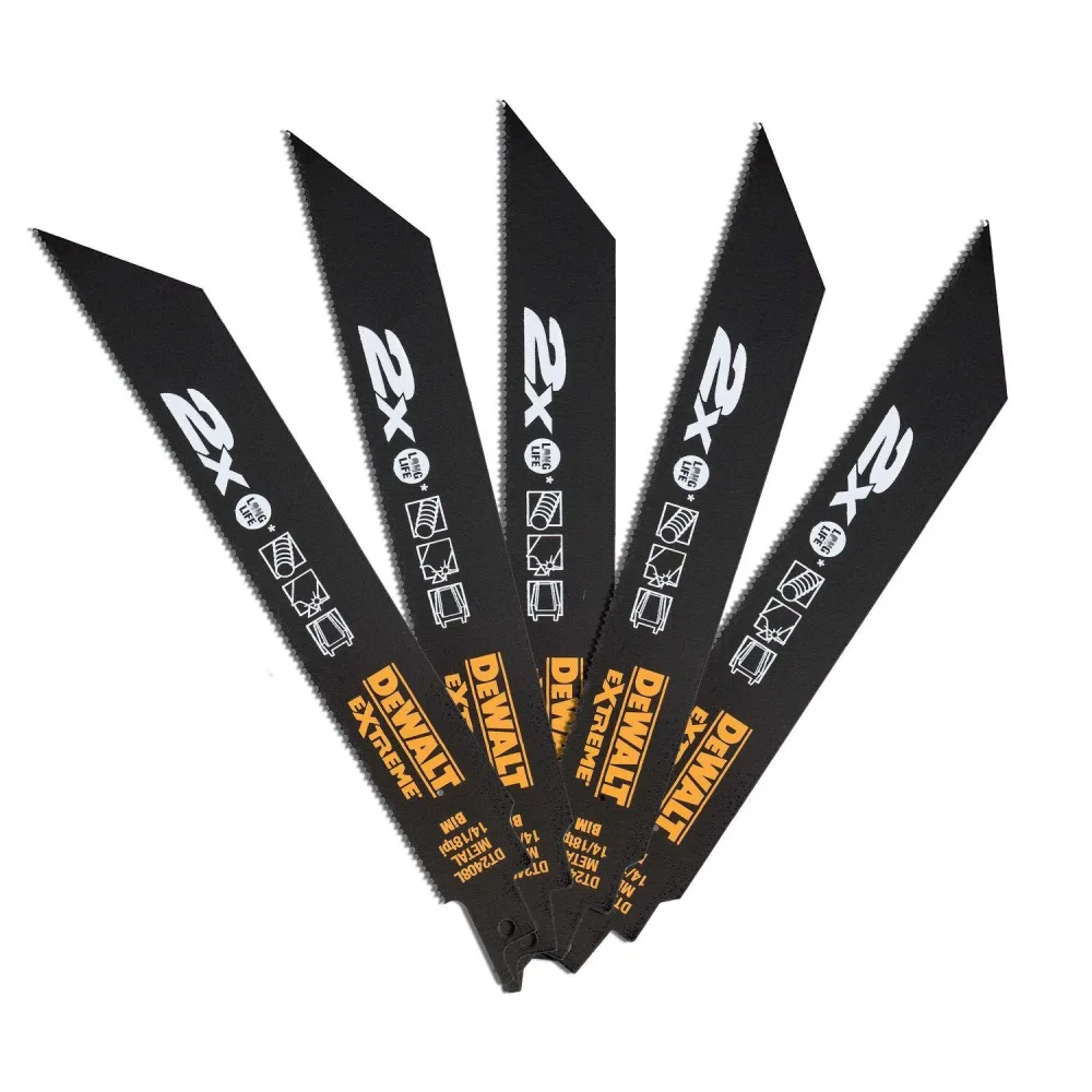 Dewalt DT2408L-QZ Tigersågblad 14/18 TPI, 5-pack