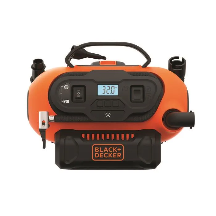 Black & Decker BDCINF18N-QS Kompressor utan batteri och laddare