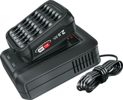 BATTERISET BOSCH 18V 2,5AH M/LADDARE, AL18-44