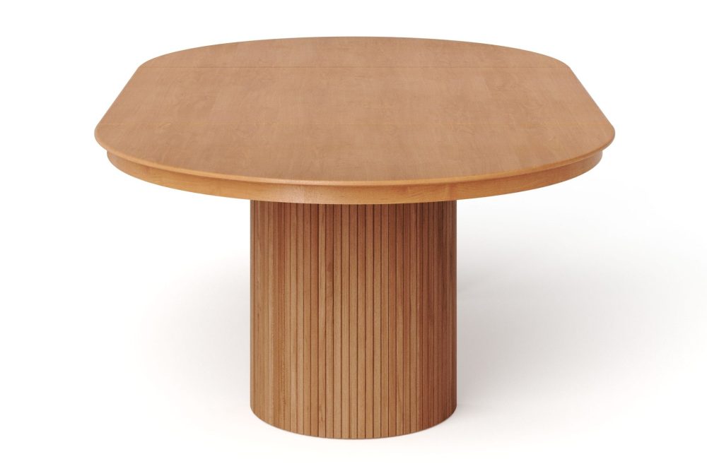 Kopparbo Runt Matbord förlängningsbart 140-240 cm Fanér
