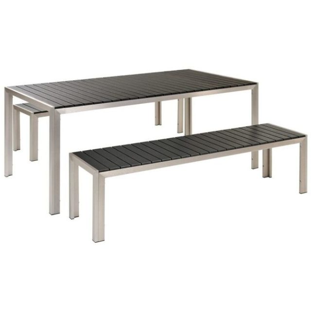 Matsalsset Nardo Svart/Silver
