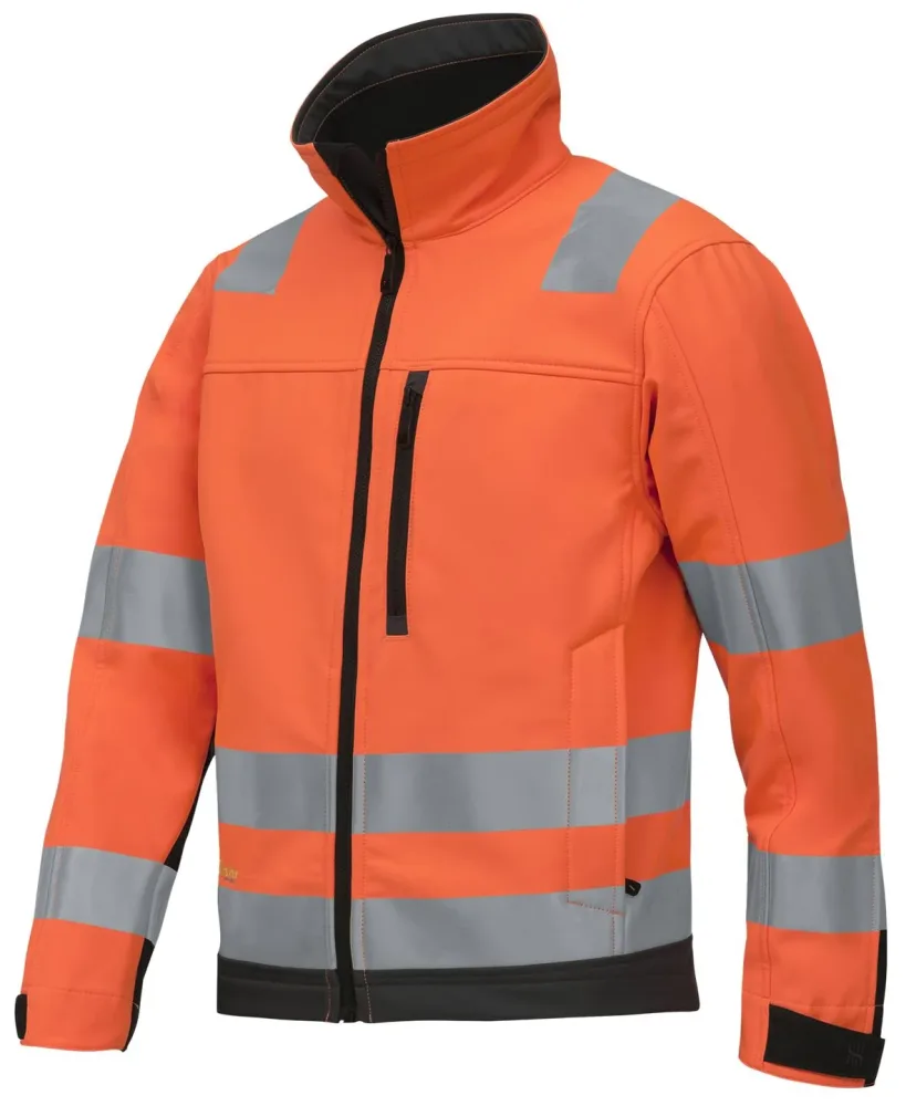 Snickers Workwear 1230 AllroundWork Softshelljacka varsel, gul Varsel, Gul