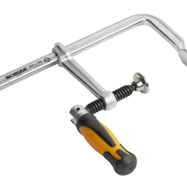 Ironside 123089 Skruvtving helsmidd, vinkelgrepp 160x80 mm