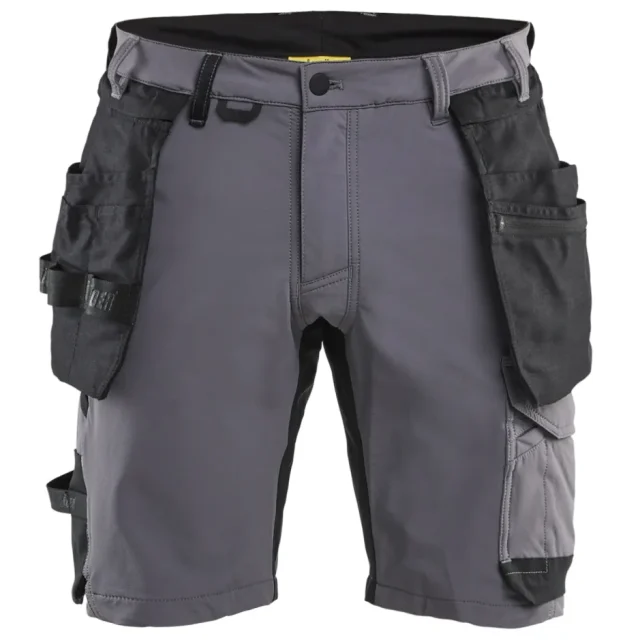 Blåkläder 170216459699C62 Shorts grå/svart Grå/svart