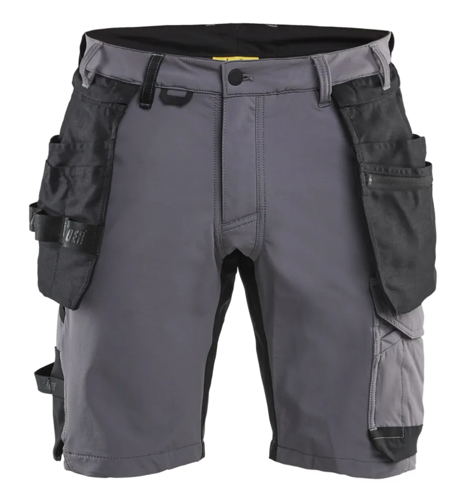 Blåkläder 170216459699C62 Shorts grå/svart Grå/svart