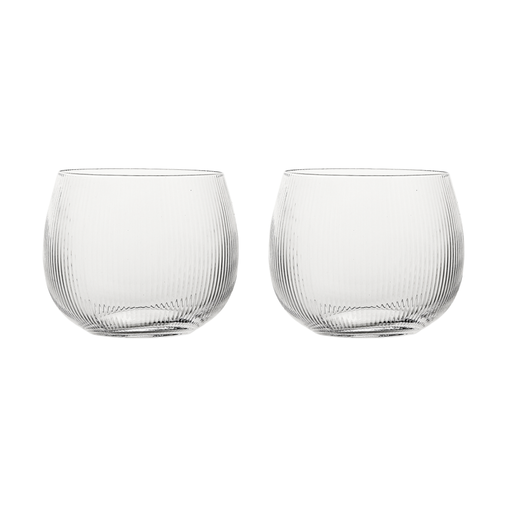 Sagaform Blanka vattenglas 28 cl 2-pack, Klar