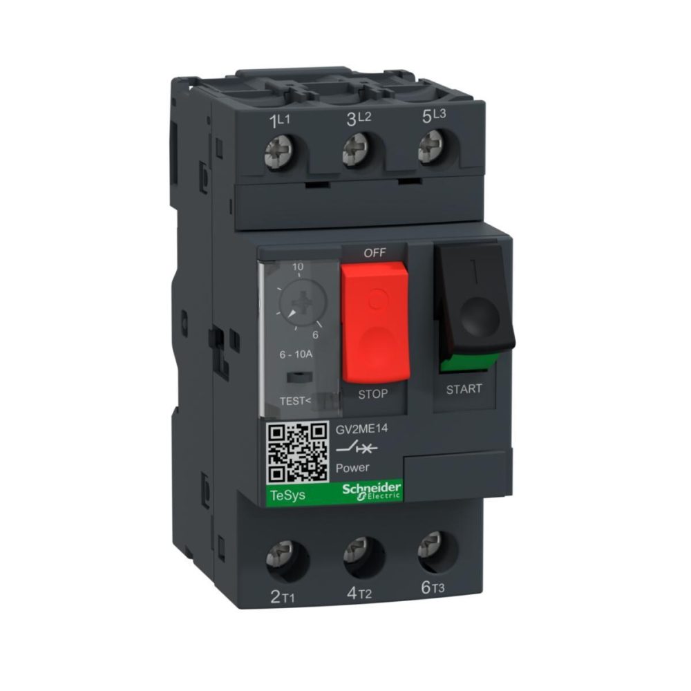Kjøp Schneider Electric Motorsikringsbryter, 6-10A GV2ME14
