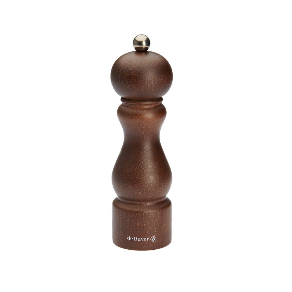 Rumba salt- och pepparkvarn keramisk 18 cm, Mörkbrun