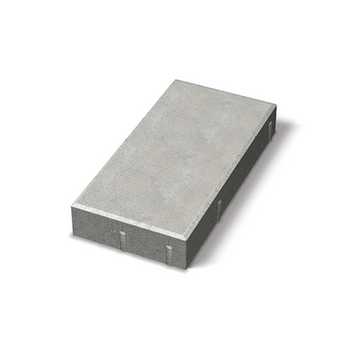 MARKPLATTA BENDERS SIENA STARK FASAD, 65 GRÅ S 350X175X65MM