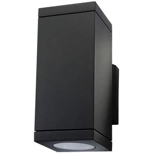 SG Armaturen Echo Väggarmatur svart, 2 x 4,5 W