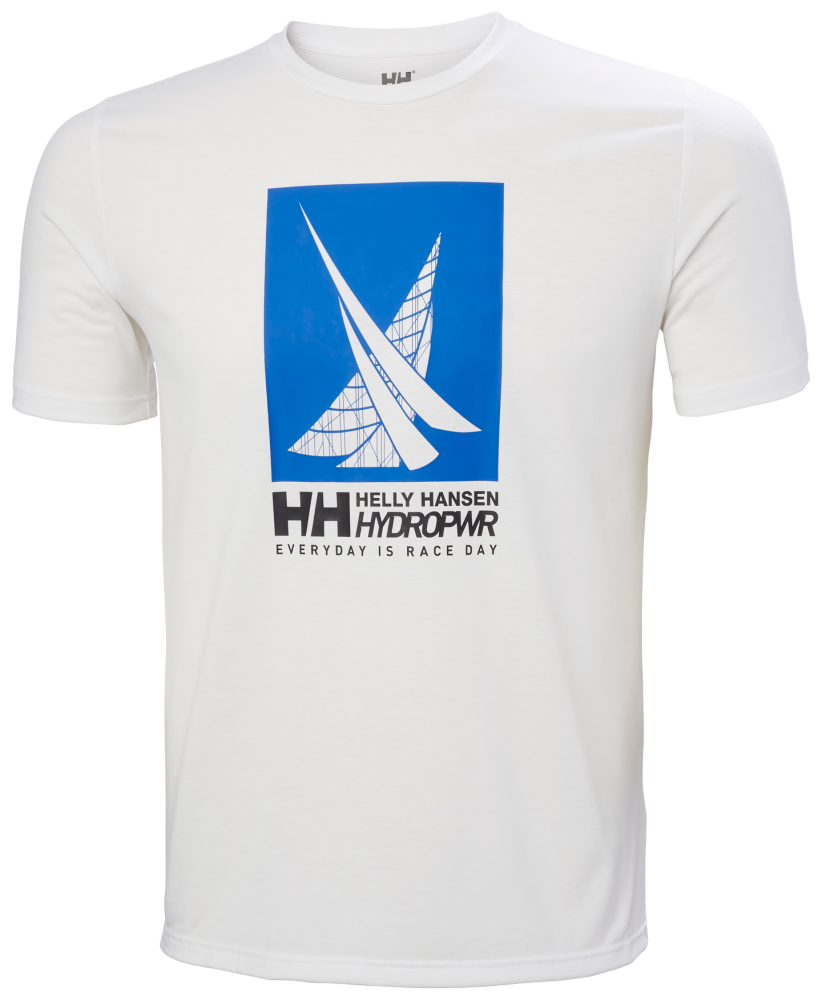 HP HELLY HANSEN RACE GRAPHIC T-SHIRT L VIT