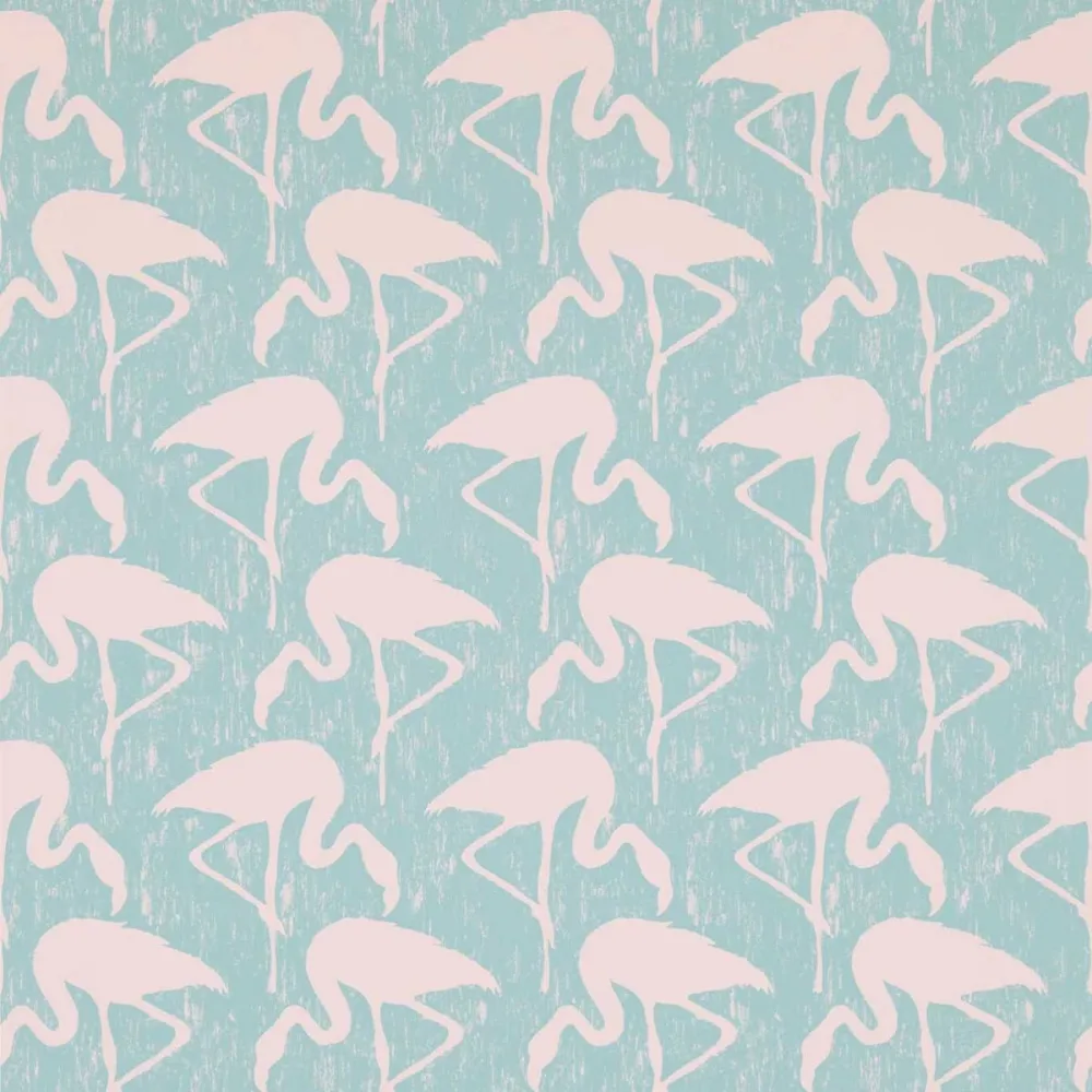 Vintage 2 Flamingos Dvin214569 Tapet | Stuvbutiken - Bild 2