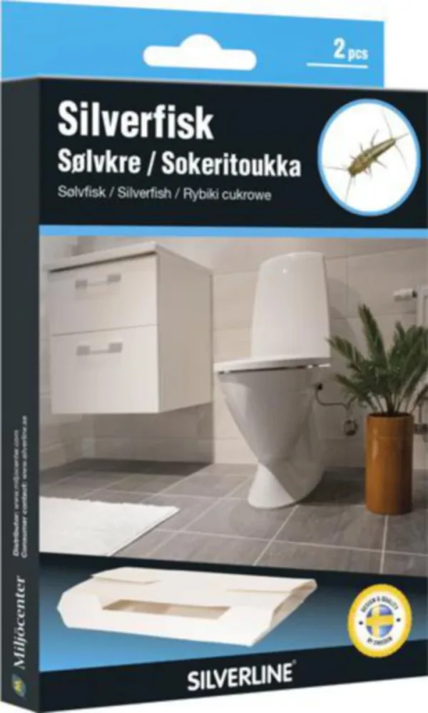 Silverfiskfälla 2st Silverline | Stuvbutiken