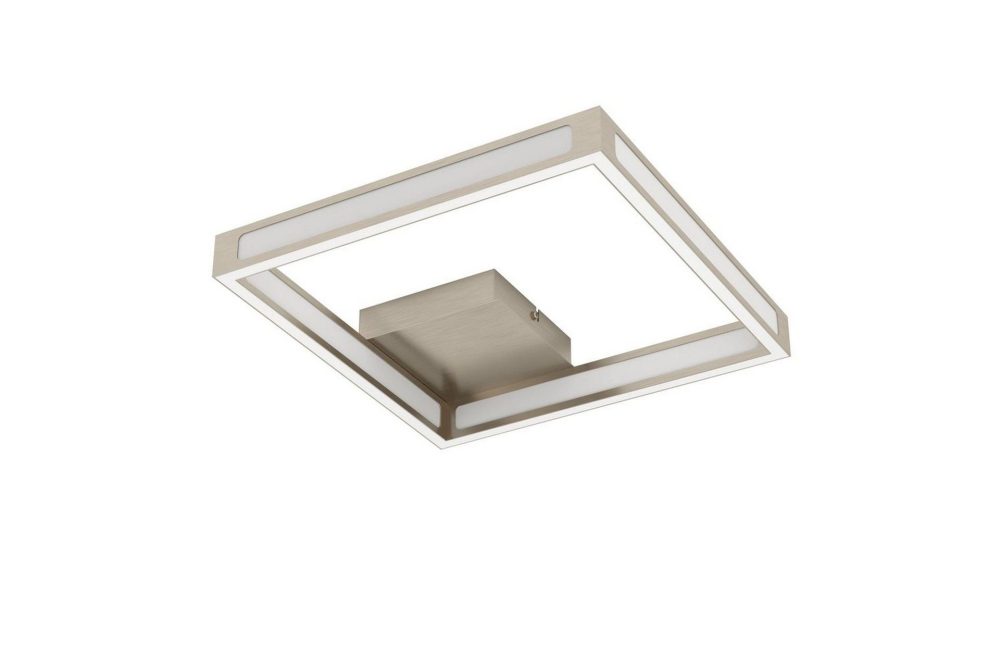 Taklampa Eglo Altaflor 315x315 mm Nickel-Matt Vit