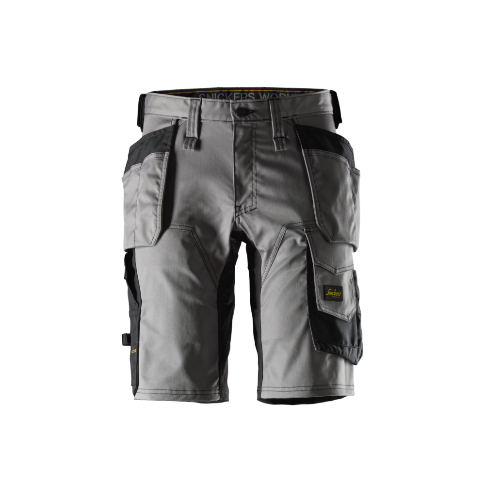 SHORTS STRETCH + HF AW GRÅ/SVART STL 54