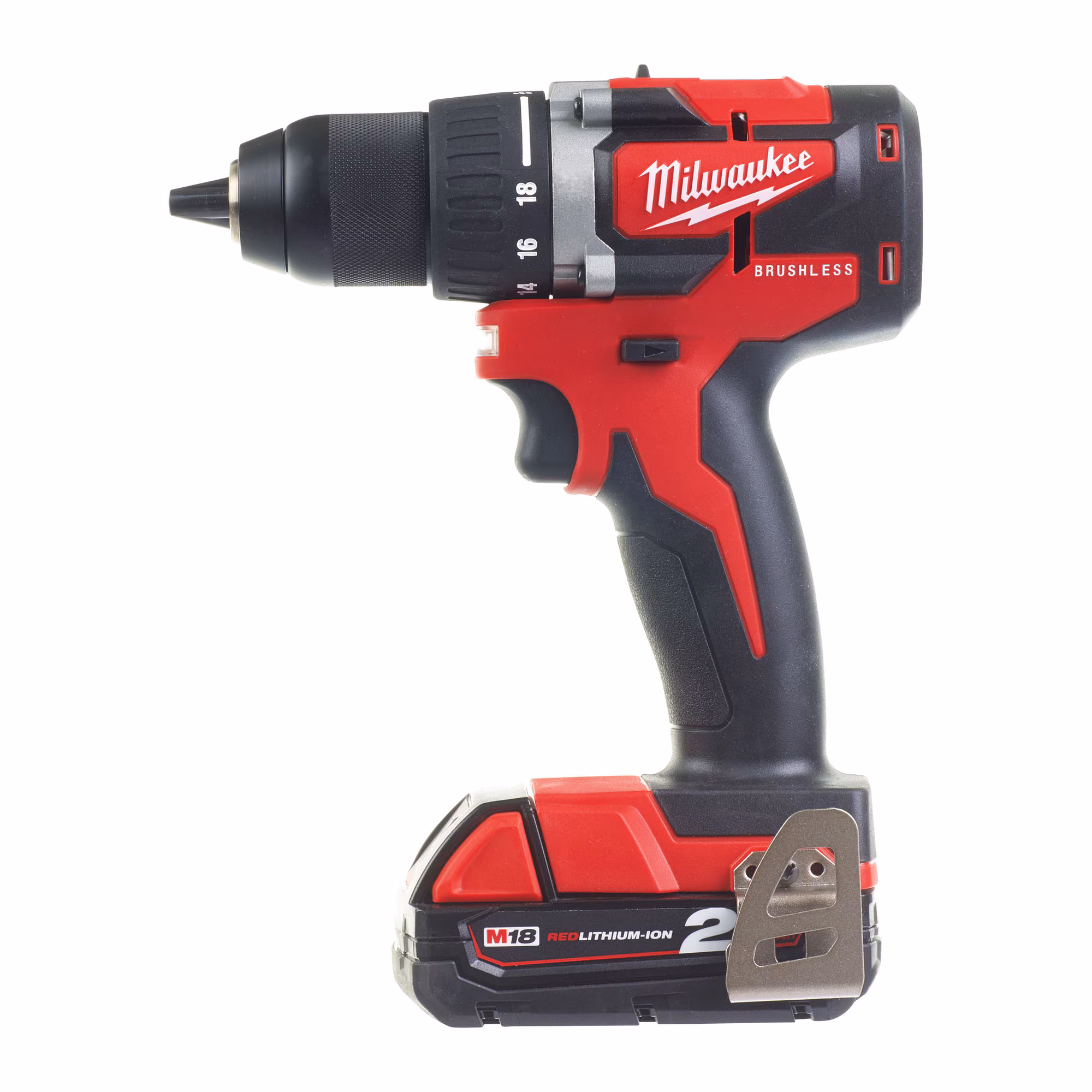 Kjøp Milwaukee Bormaskin M18 CBLDD-202C
