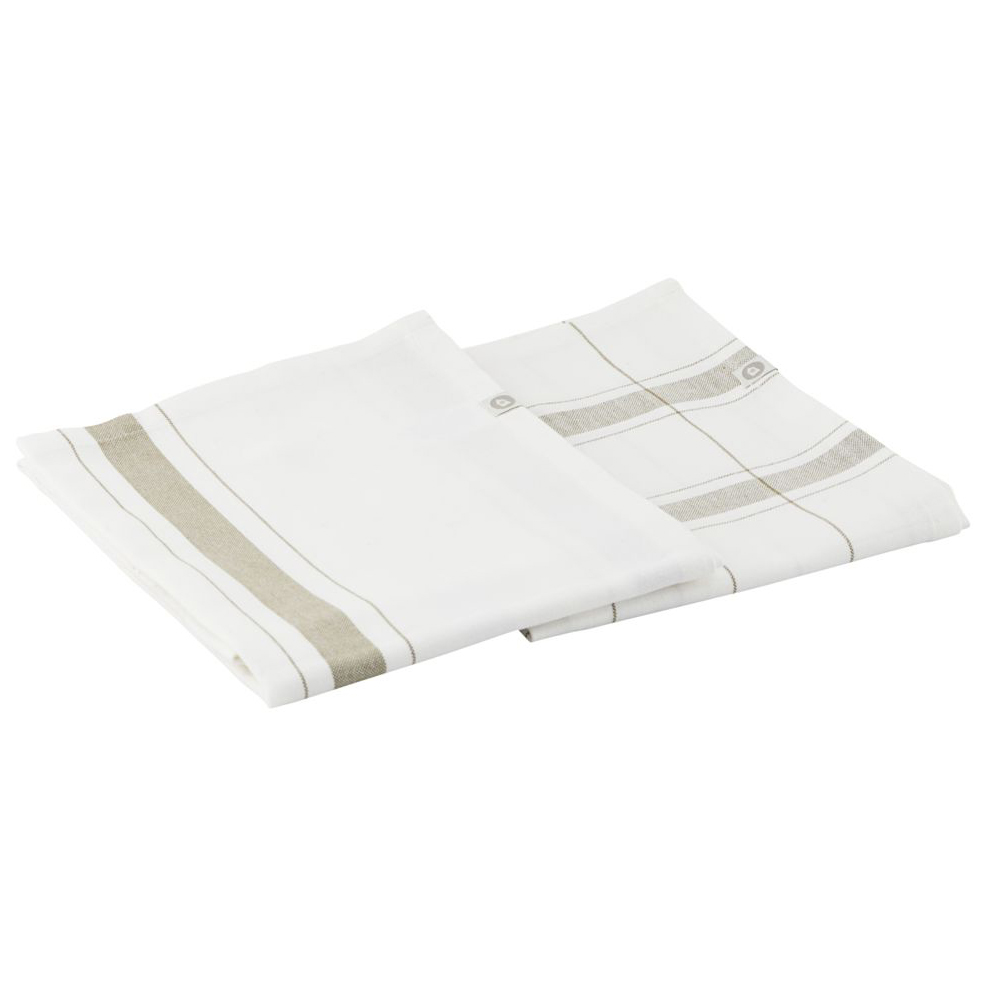 Halida kökshandduk 2-pack, Olivgrön