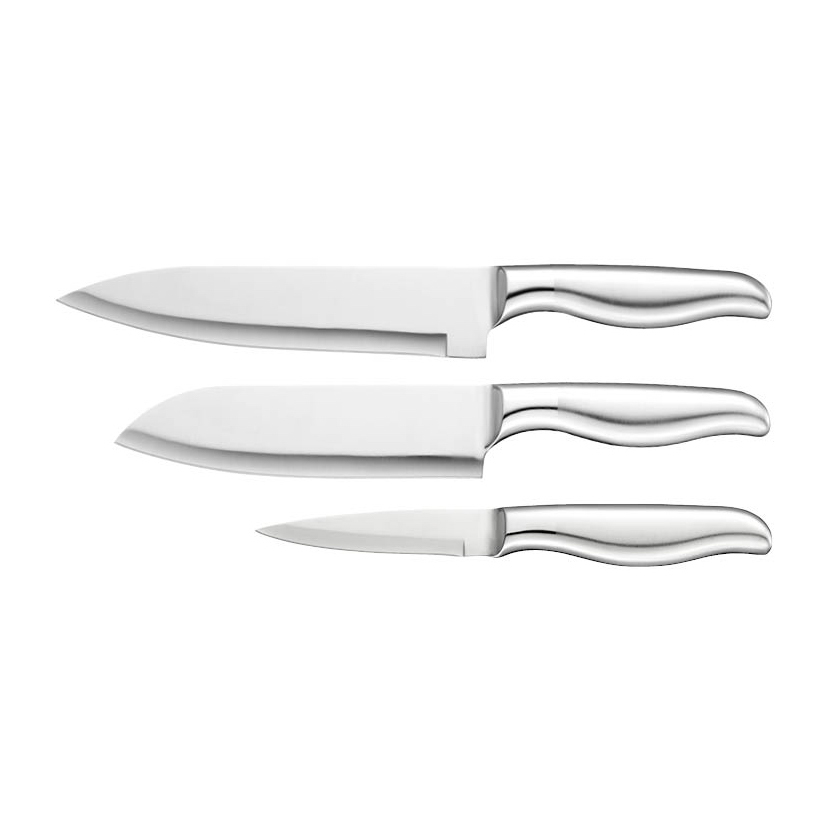 Kita knivset 3 delar, Rostfritt stål