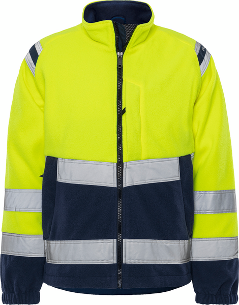 JACKA FRISTADS 4041 FE XXL FLEECE GUL/BL
