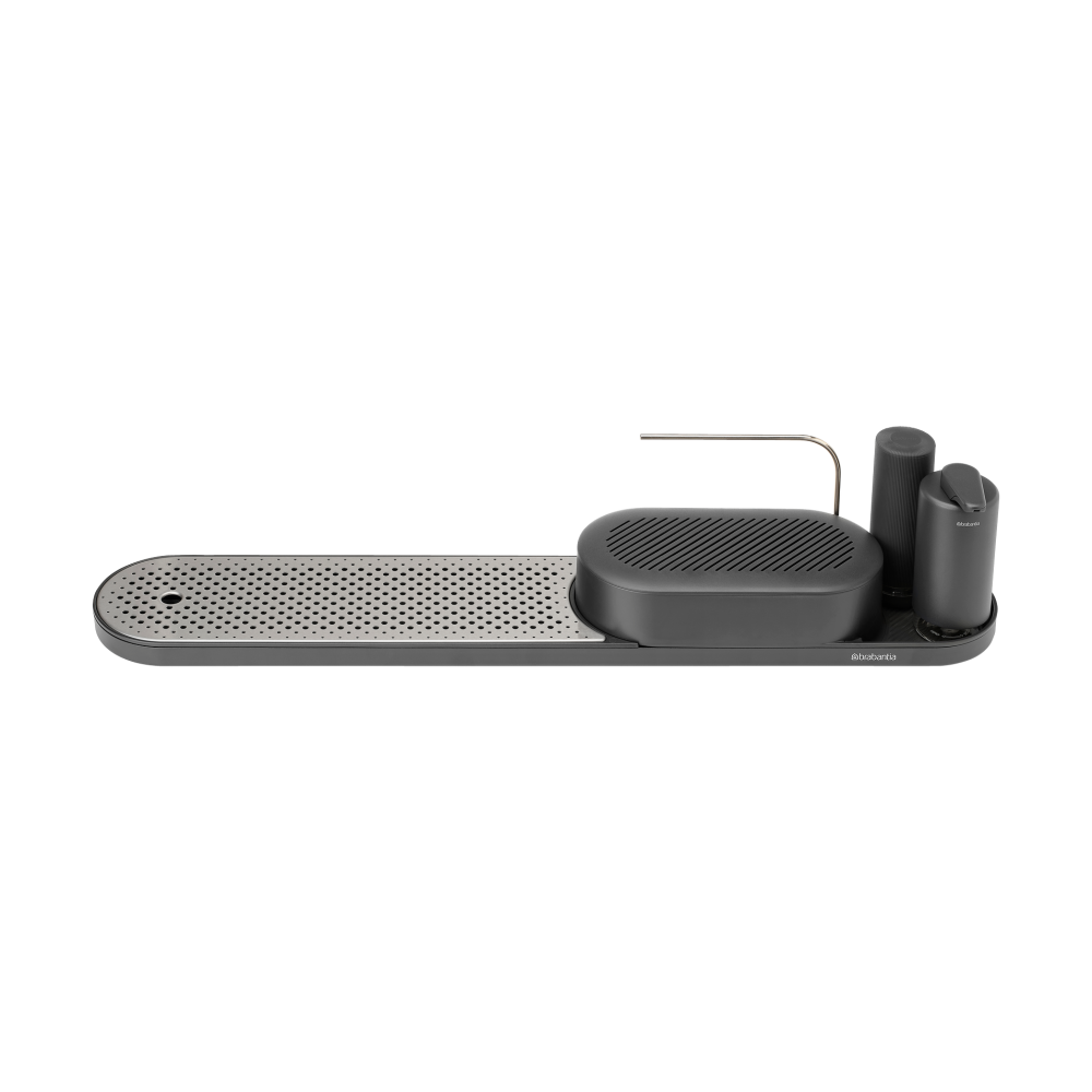 SinkStyle diskbänksorganiserare set 4 delar, Mineral Infinite Grey