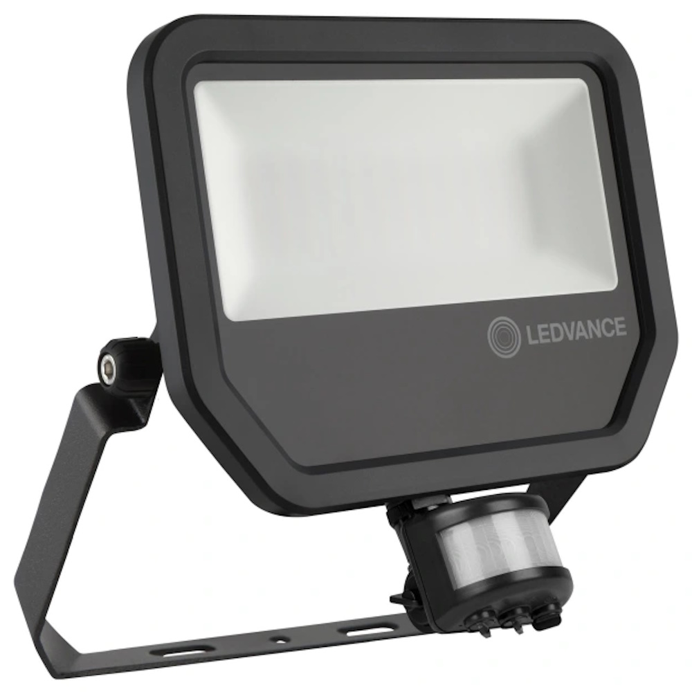 Floodlight Sensor, LED, 50W, Svart, Ledvance 4508165